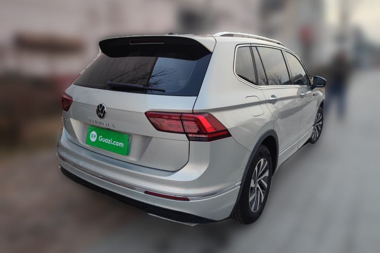 Used Volkswagen Tiguan L New Energy 2021 430 PHEV Plug-in Hybrid Flagship Edition Rear Right 45 Deg