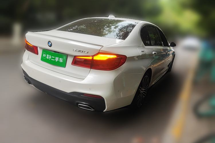 Used BMW 5 Series 2018 Restyled 530Li Luxury Edition M Sport Package Rear Right 45 Deg