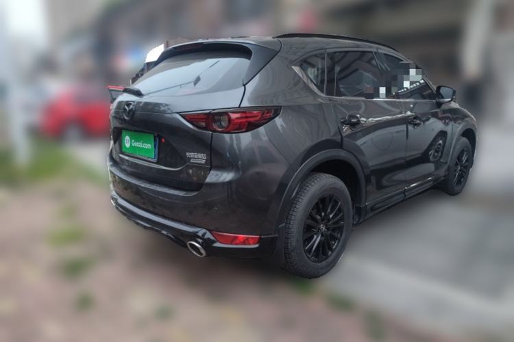 Used Mazda CX-5 2021 2.0L Automatic Two-Wheel Drive Black Knight Rear Right 45 Deg