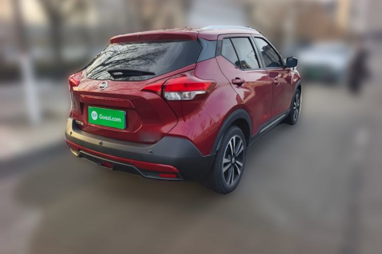 Used Nissan Kicks 2017 1.5L CVT Cool Enjoy Edition Rear Right 45 Deg