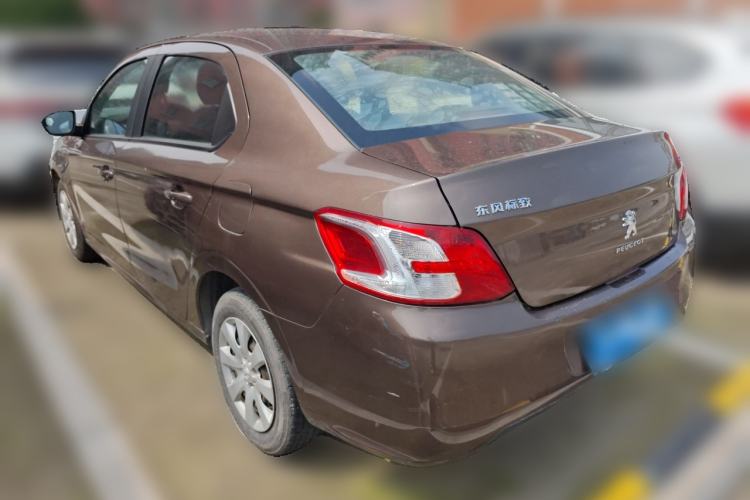 Used Peugeot 301 2016 1.6L Manual Comfort Edition Rear Left 45 Deg