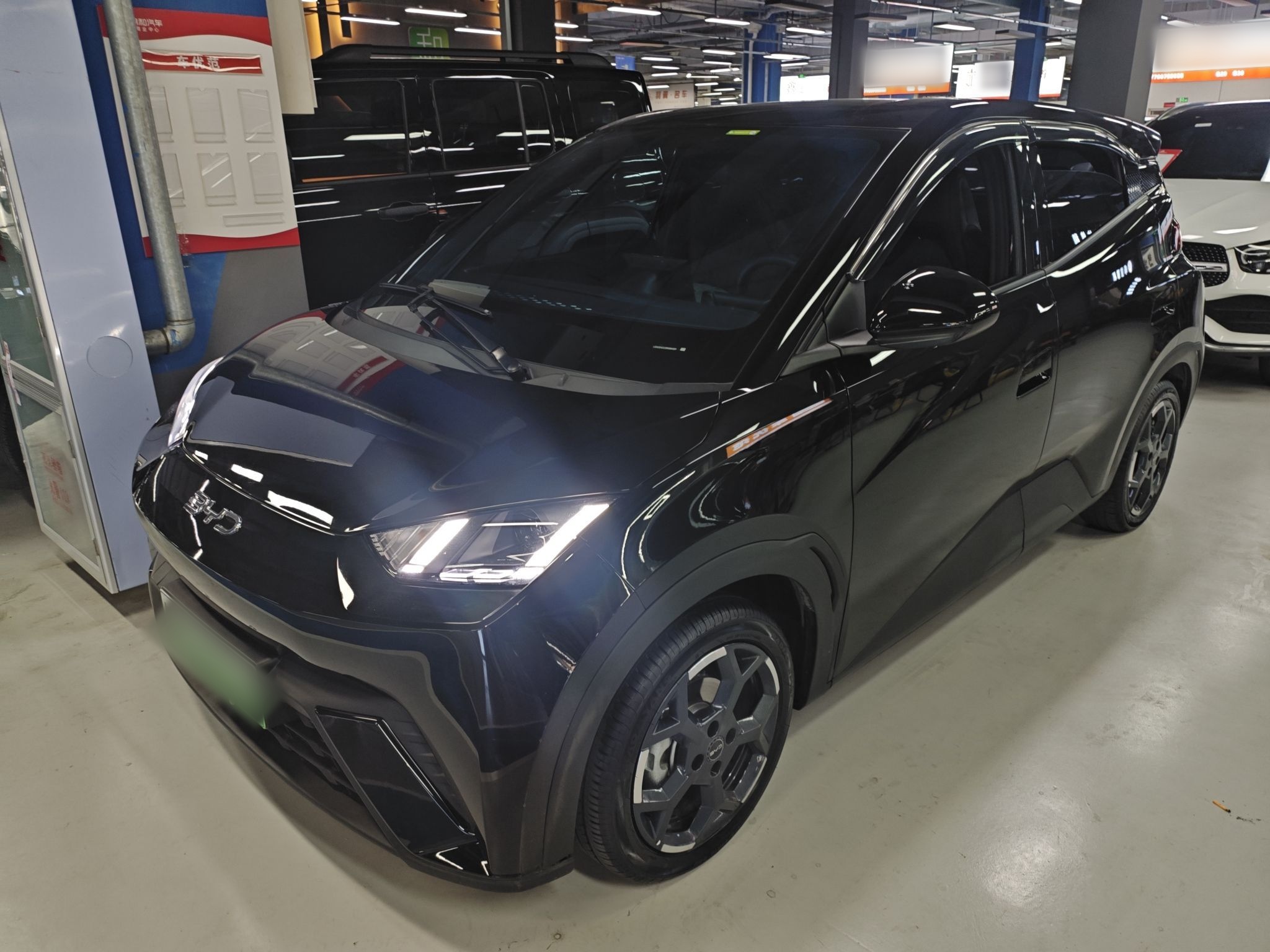 تحت مقدمة السيارة