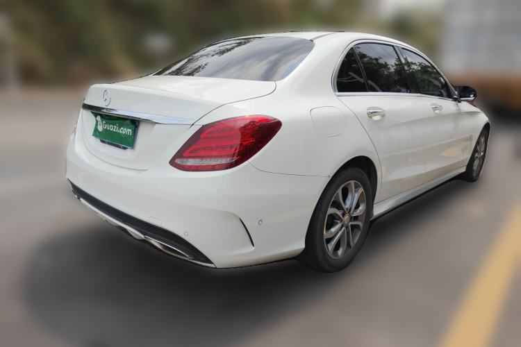 Used Mercedes-Benz C-Class 2015 C 180 L Sport Edition Rear Right 45 Deg