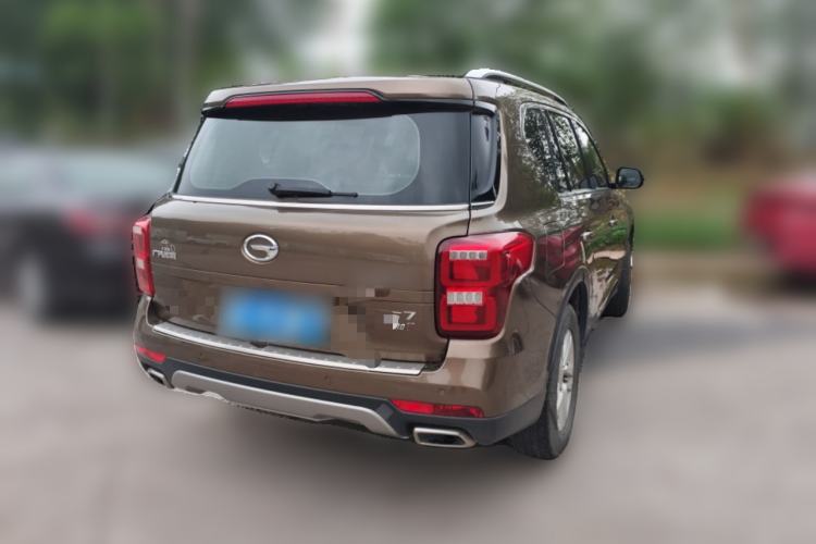 Used GAC Trumpchi GS7 2017 280T Two-Wheel Drive Luxury Model Rear Right 45 Deg