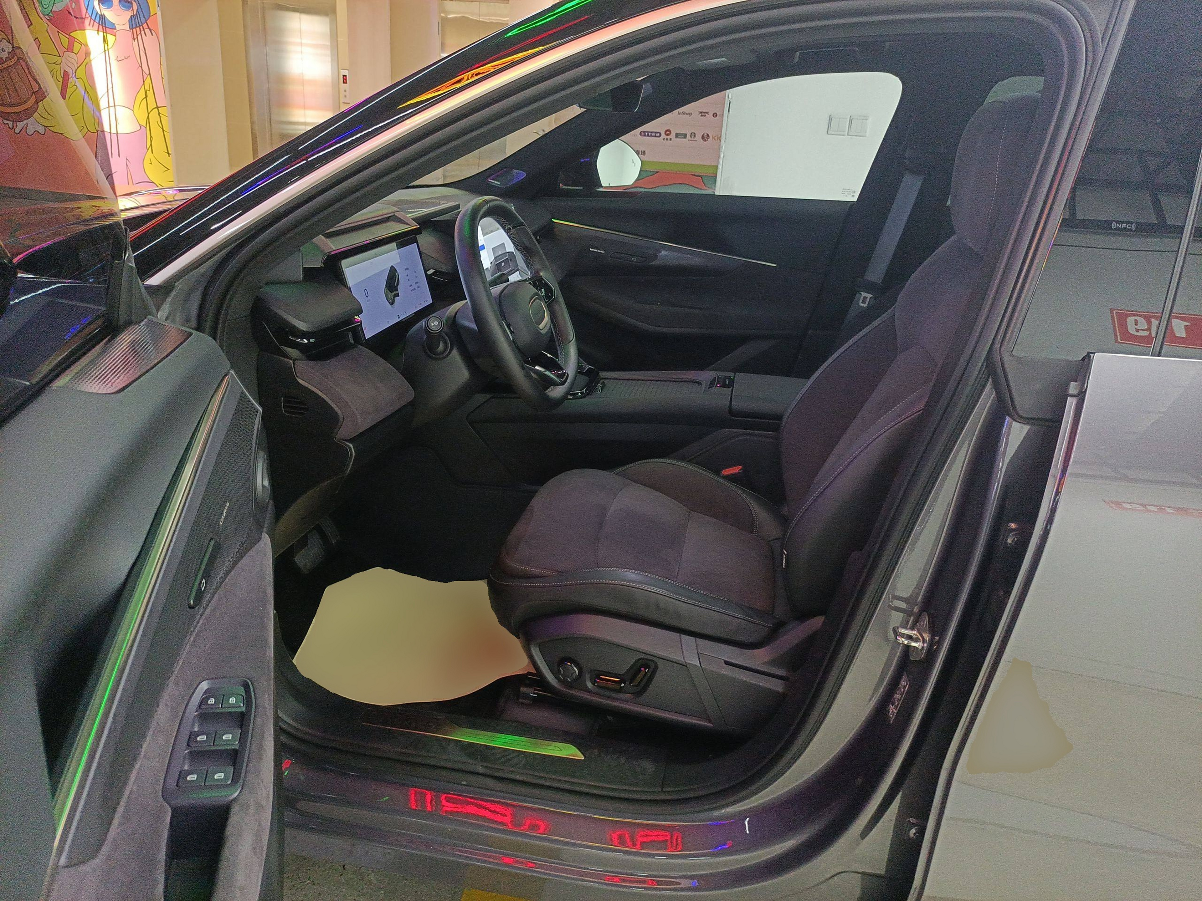 Avant de la voiture