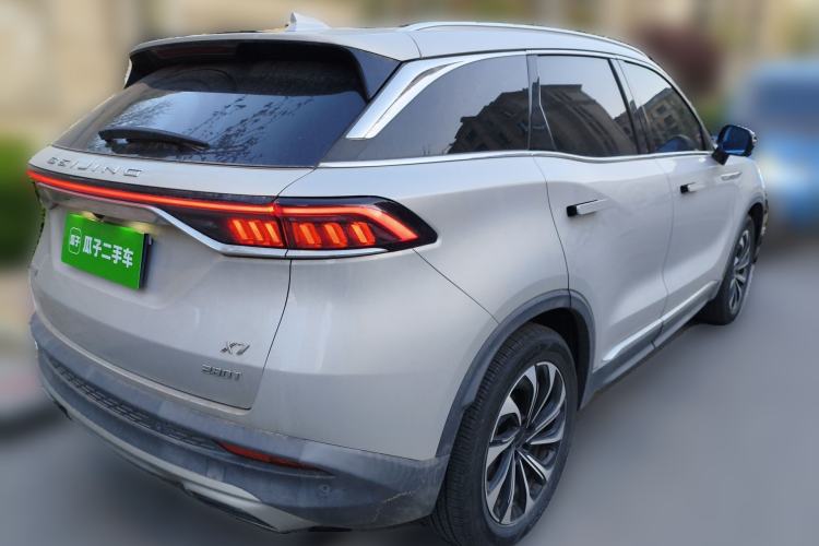 Used BAIC Beijing X7 2022 1.5TD DCT Victory Edition Rear Right 45 Deg