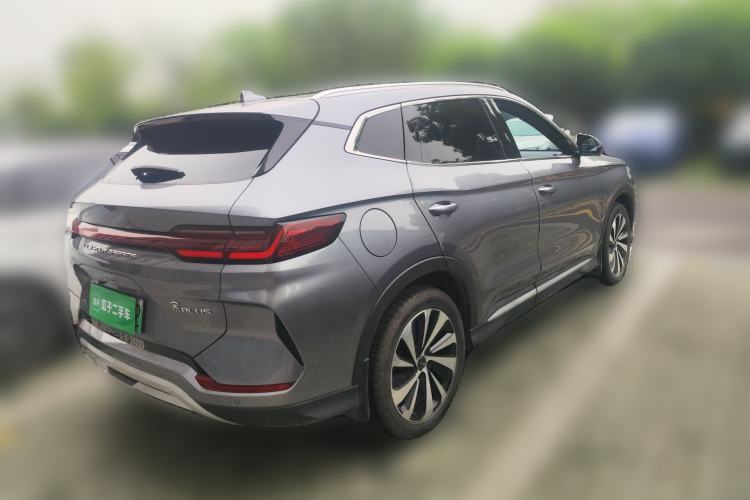 Used BYD Song PLUS New Energy 2023 Champion Edition DM-i 110KM Flagship Model Rear Right 45 Deg