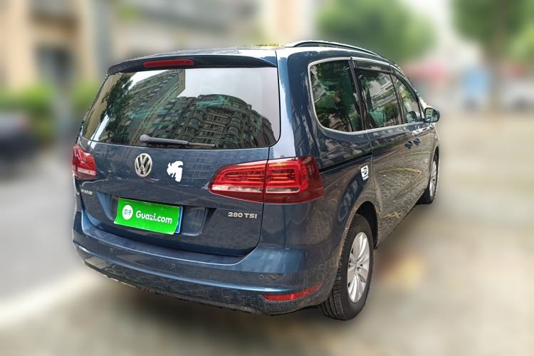 Used Volkswagen Sharan 2016 280TSI Enjoyment Model 7-Seater Rear Right 45 Deg