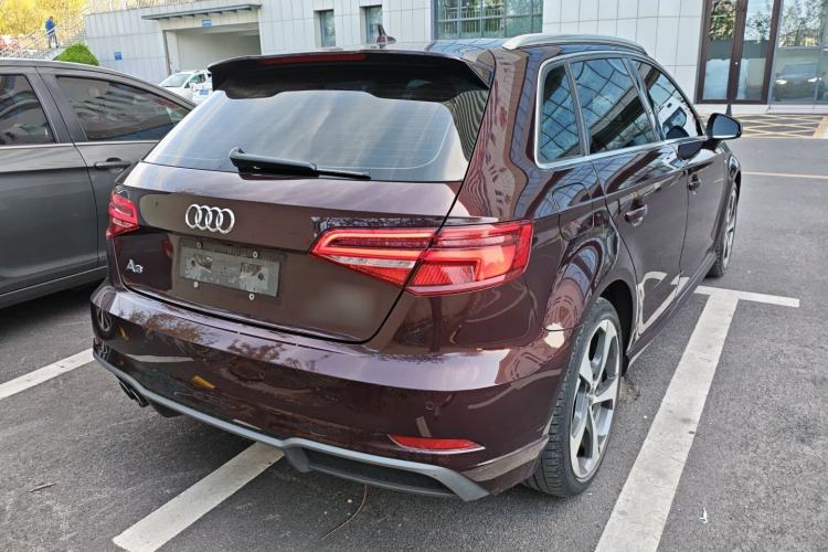 Used Audi A3 2018 30th Anniversary Edition Sportback 35 TFSI Sport Model Rear Right 45 Deg