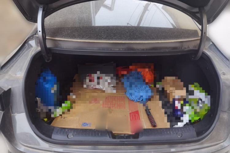 Used CHANGAN Eado DD 2023 Blue Whale NE 1.5T GDI DCT Luxury Edition Trunk