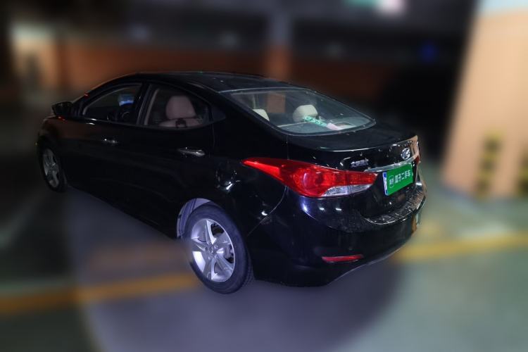 Used Hyundai Elantra (5th Generation / Langdong) 2012 1.6L Manual Leading Model Rear Left 45 Deg