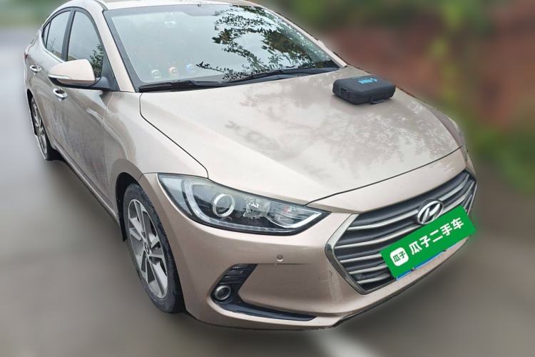Used Hyundai Elantra (6th Generation / Lingdong) 2016 1.6L Automatic ZhiXuan · Luxury Version Front Right 45 Deg