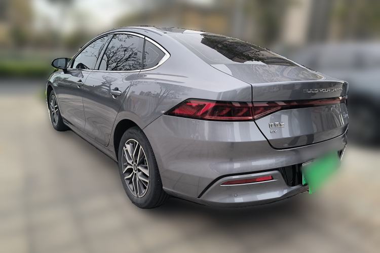 Used BYD Qin PLUS 2024 Honor Edition EV 510KM Leading Model Rear Left 45 Deg