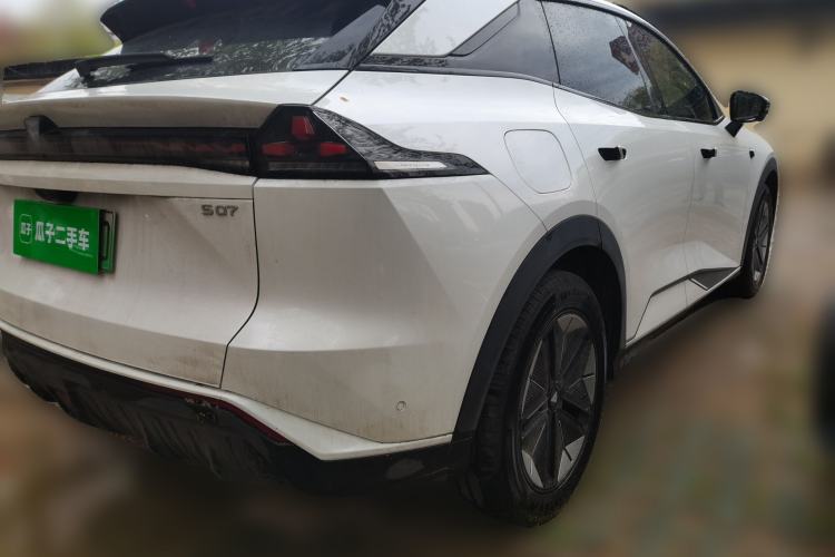 Used Deepal S07 2025 215Max Deep Blue Intelligent Driving AD PRO Range-Extended Version Rear Right 45 Deg