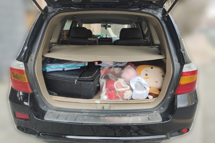 Used Toyota Highlander 2009 2.7L Two-Wheel Drive 5-Seater Sport Edition Trunk