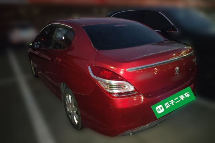 Used Peugeot 308 2013 1.6L Automatic YouShang Model Rear Left 45 Deg