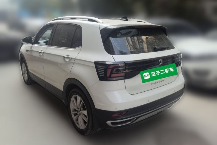 Used Volkswagen T-Cross 2022 1.5L Automatic Comfort Edition Rear Left 45 Deg