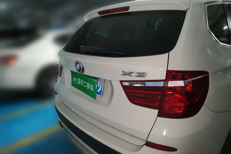 Used BMW X3 2013 xDrive20i Luxury Edition Rear