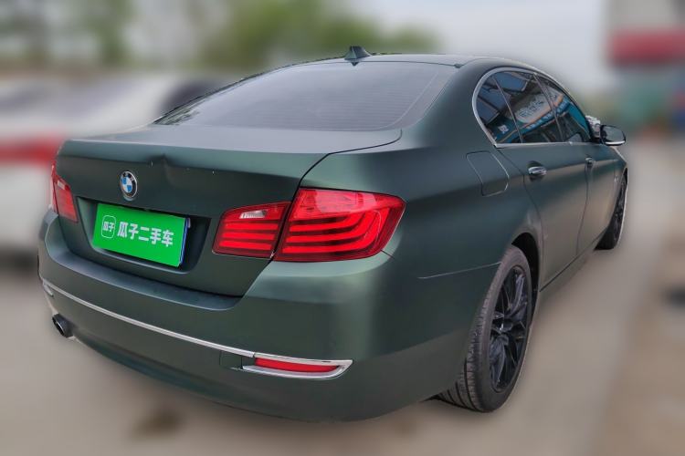 Used BMW 5 Series 2014 525Li Luxury Design Package Rear Right 45 Deg