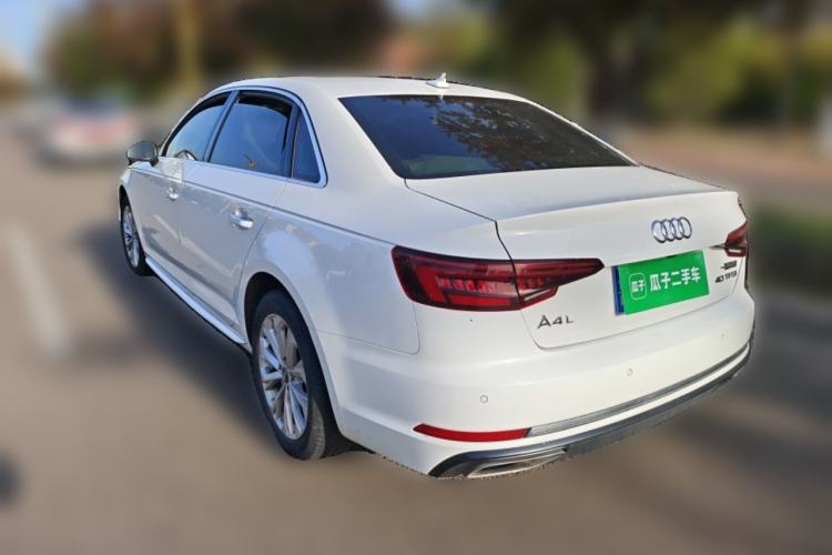 Used Audi A4L 2019 40 TFSI Ambition China VI Rear Left 45 Deg