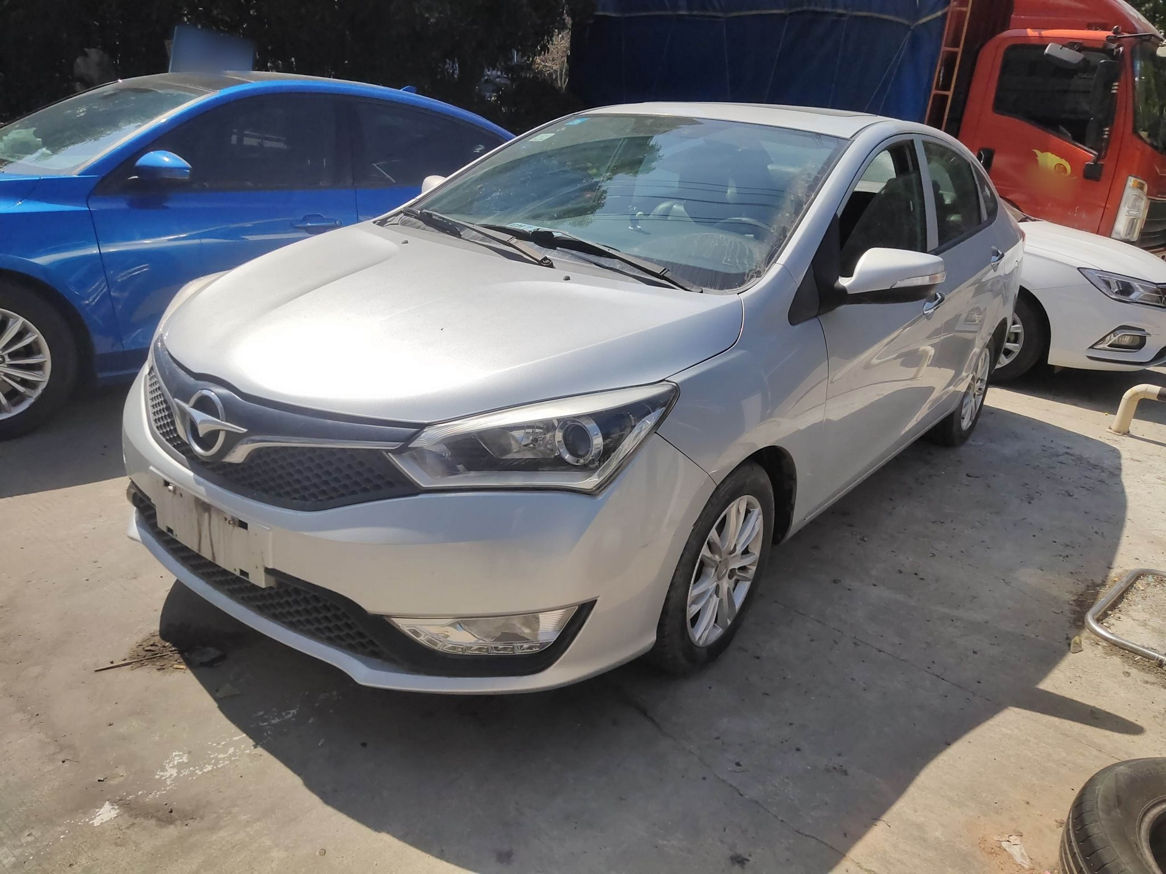 Under Front Bumper