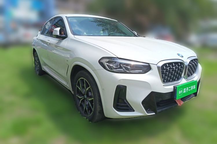 Used BMW X4 2022 xDrive 25i M Sport Package Front Right 45 Deg