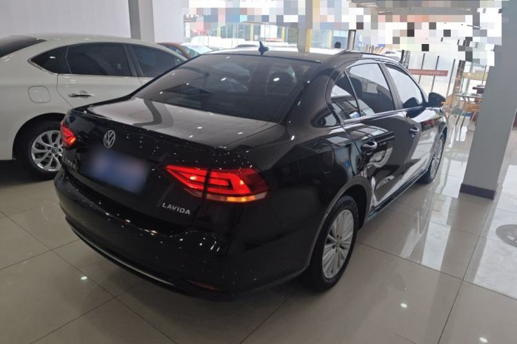 Used Volkswagen Lavida 2019 Lavida Start 1.5L Automatic Comfort Edition China VI Standard Rear Right 45 Deg