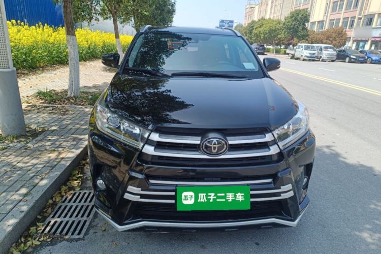 Used Toyota Highlander 2018 2.0T Four-Wheel Drive Luxury Edition 7 Seats China V Emission Standard