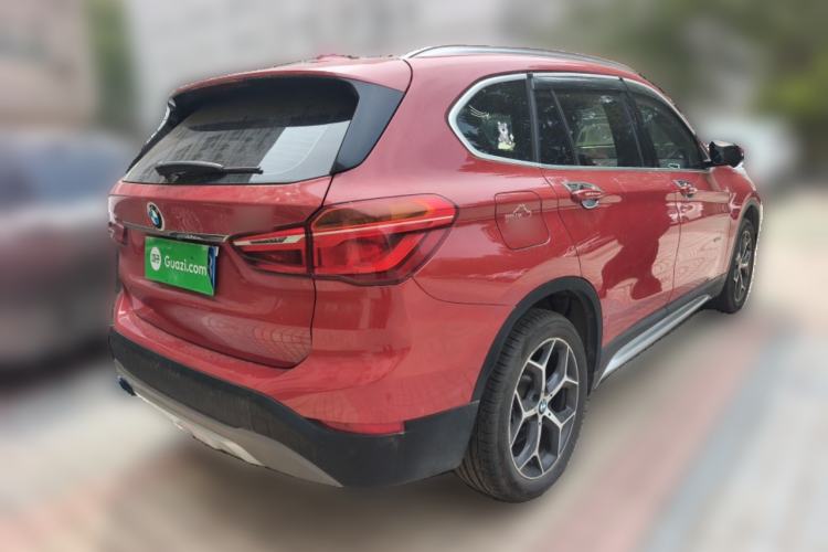 Used BMW X1 2018 sDrive18Li Luxury Model Rear Right 45 Deg