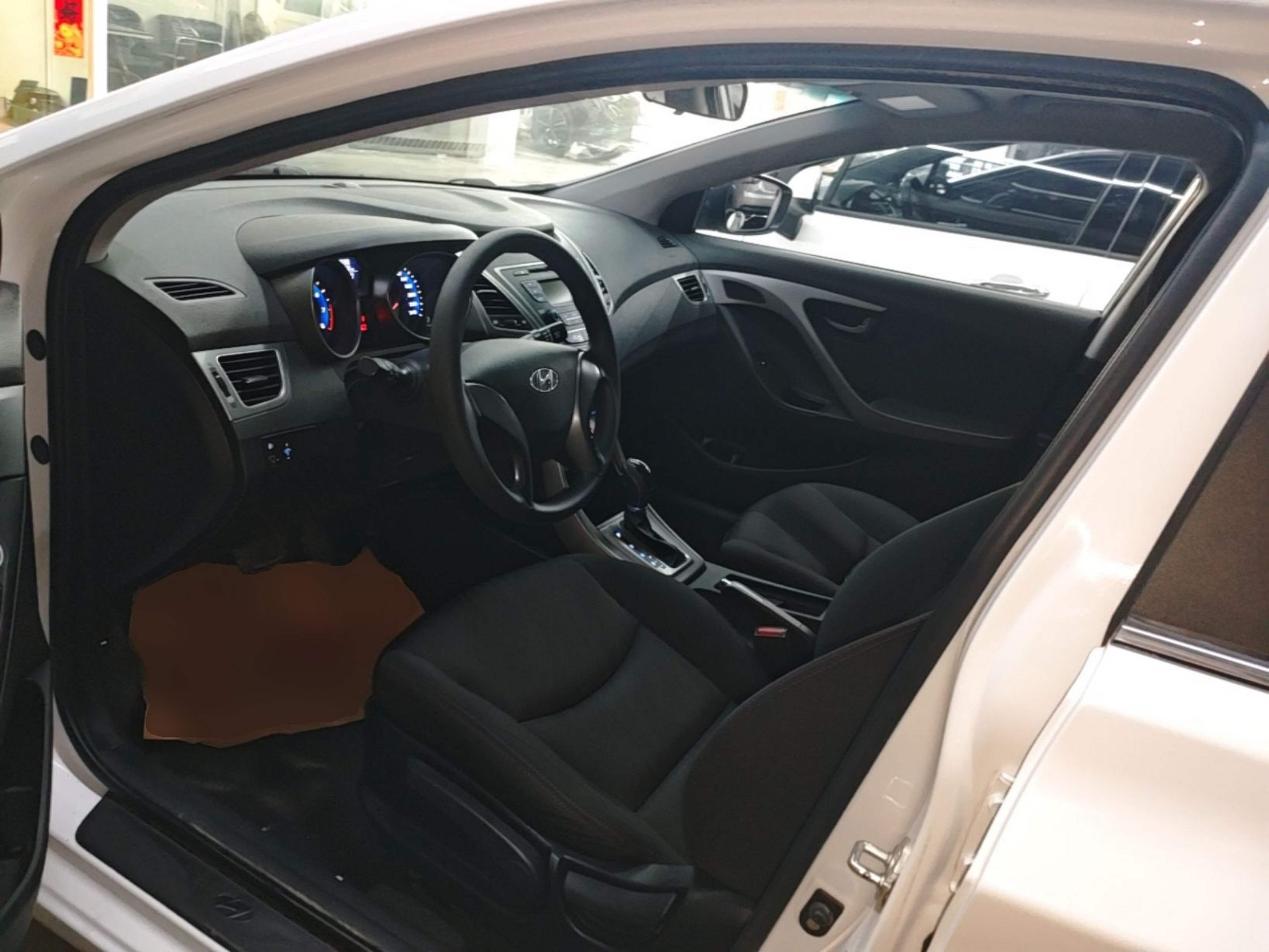 Avant de la voiture
