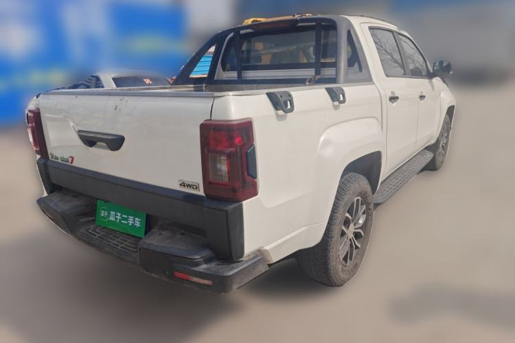 Used JMC Yuhu 7 2020 2.0T Diesel Manual Two-Wheel Drive Comfort Edition Short Wheelbase China VI Standard JX4D20A6L Rear Right 45 Deg