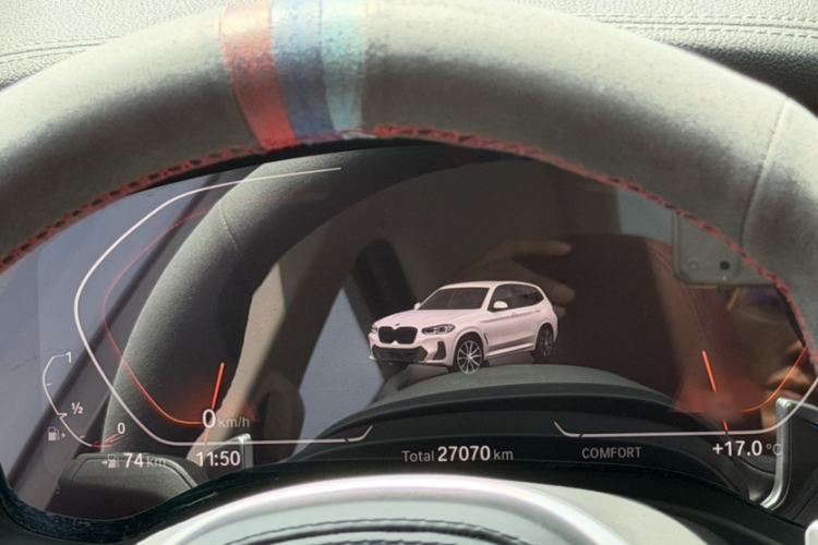 Used BMW X3 2022 xDrive30i Luxury Model M Night Sky Package Instrument Cluster