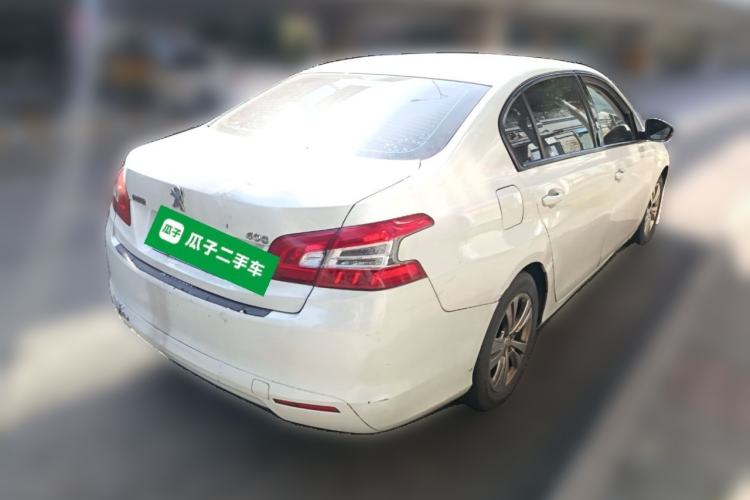 Used Peugeot 408 2018 Revised Version 1.8L Manual Leading Edition Rear Right 45 Deg