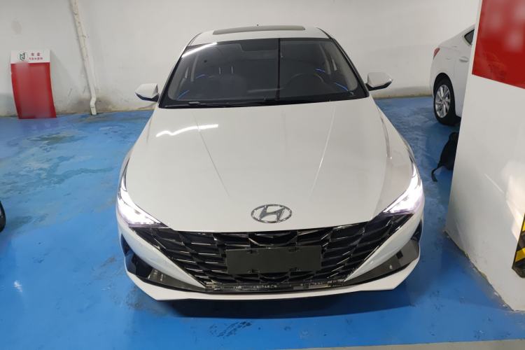Used Hyundai Elantra 2022 1.5L CVT GLX Elite Edition Front