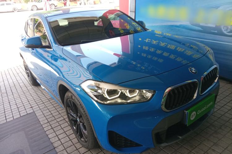 Used BMW X2 2021 Restyled sDrive25i M Sport Package Front Right 45 Deg