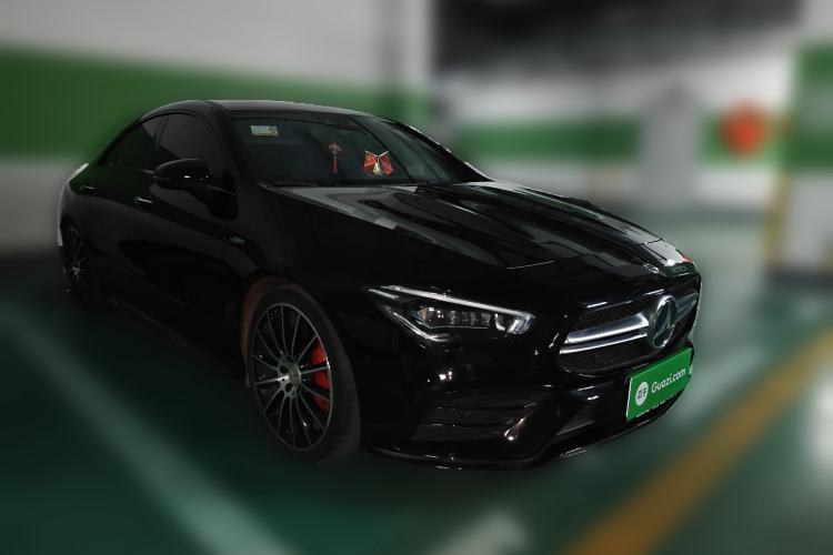 Used Mercedes-Benz CLA AMG 2023 AMG CLA 35 4MATIC Front Right 45 Deg