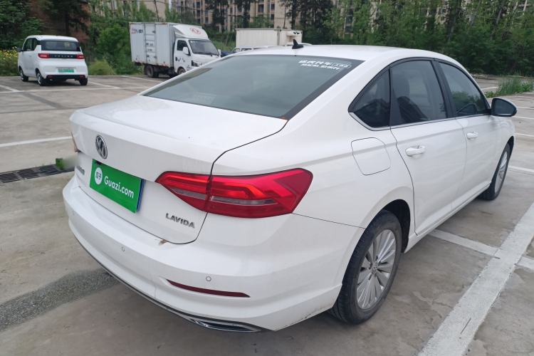 Used Volkswagen Lavida 2019 1.5L Automatic Comfort Edition China VI Standard Rear Right 45 Deg