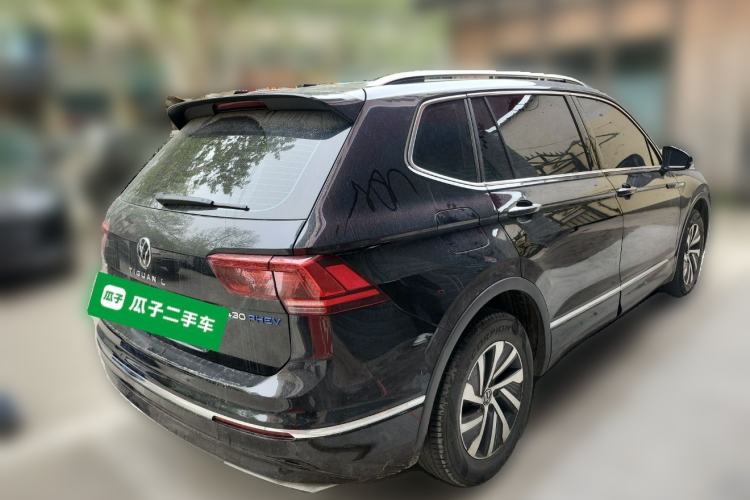 Used Volkswagen Tiguan L New Energy 2021 430 PHEV Plug-in Hybrid Flagship Edition Rear Right 45 Deg