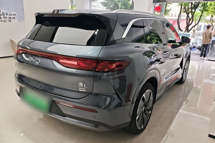 Used BYD Tang L 2025 EV 600KM All-Wheel-Drive LiDAR Flagship Model Rear Right 45 Deg