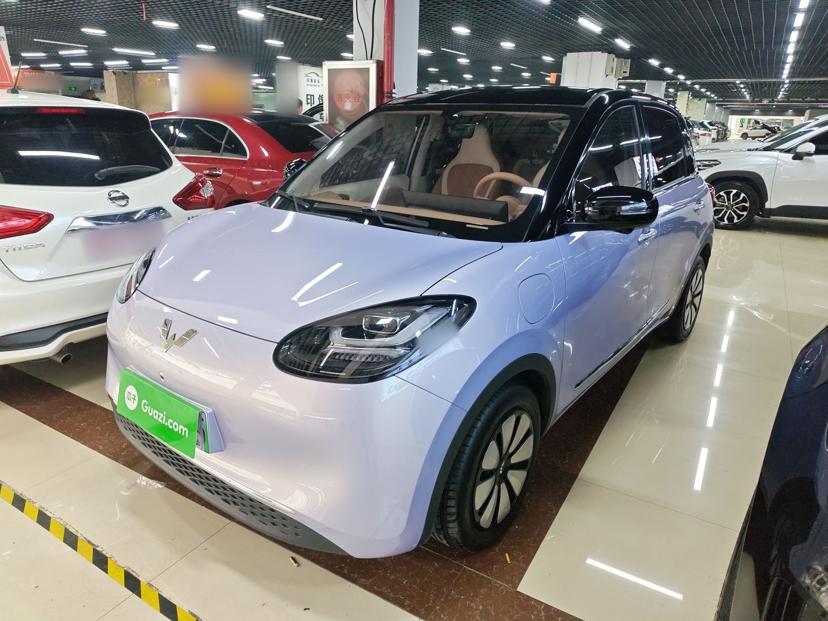 تحت مقدمة السيارة