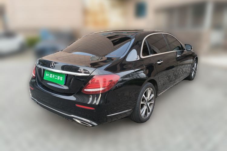 Used Mercedes-Benz E-Class 2017 E 200 L 4MATIC Rear Right 45 Deg