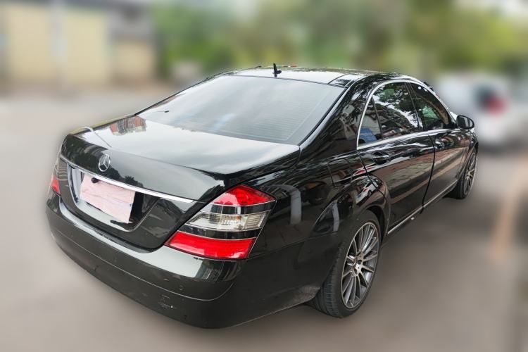 Used Mercedes-Benz S-Class 2008 S 350 L Luxury Model Rear Right 45 Deg