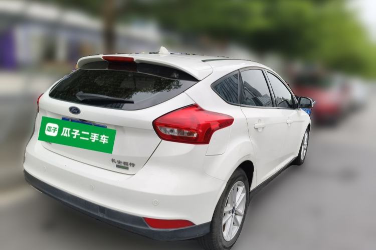 Used Ford Focus 2017 Hatchback EcoBoost 125 Automatic - Ultra-Powerful Style Edition with Smart Drive Features Rear Right 45 Deg