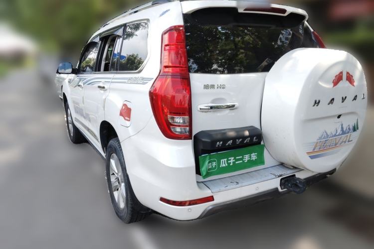 Used Haval H9 2020 2.0T Gasoline 4x4 Luxury 7-Seater Rear Left 45 Deg