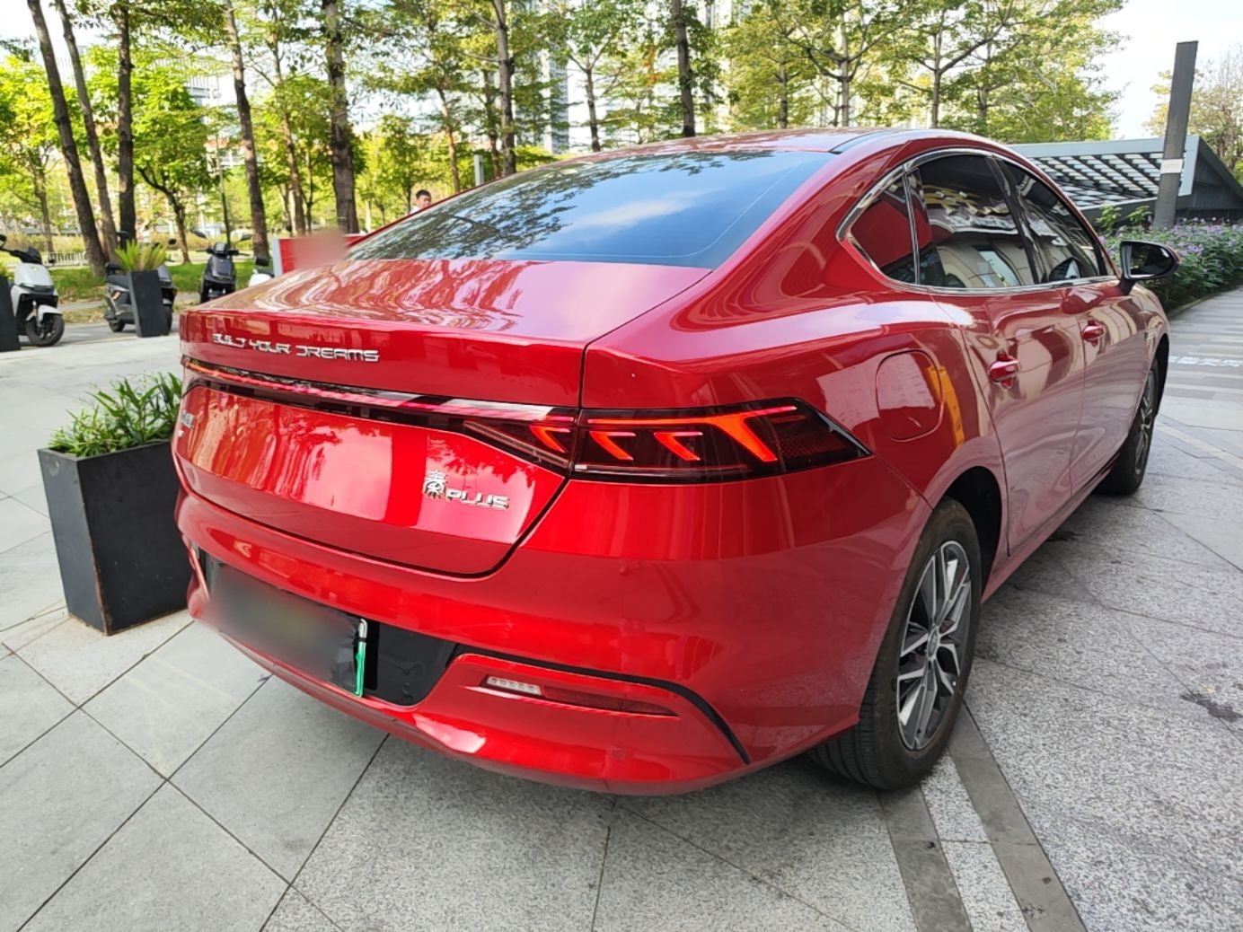 BYD Qin PLUS 2021 EV 400KM Luxury Model — снимка 6
