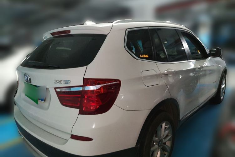 Used BMW X3 2013 xDrive20i Luxury Edition Rear Right 45 Deg