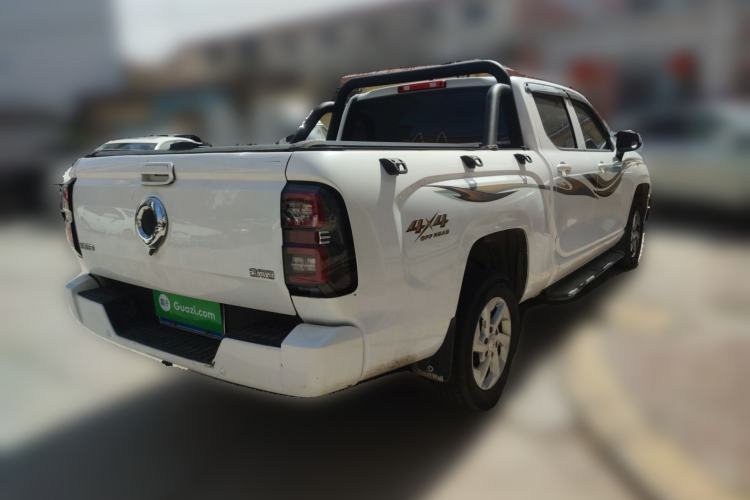 Used Great Wall King Kong Poer 2023 2.0T Manual Diesel Two-Wheel Drive Entrepreneurial Version with Long Flat Bed GW4D20M Rear Right 45 Deg