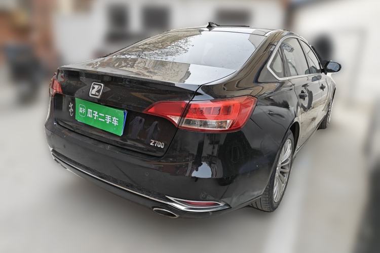 Used Zotye Z700 2016 1.8T Manual Luxury Model Rear Right 45 Deg