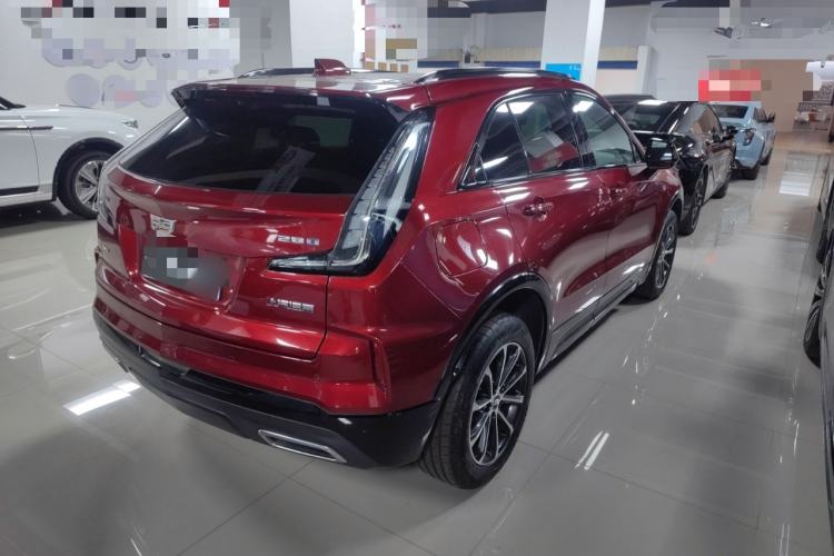 Used Cadillac XT4 2024 28T Four-Wheel Drive Luxury Version Rear Right 45 Deg