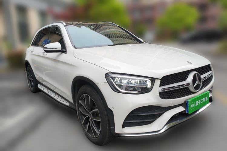 Used Mercedes-Benz GLC 2021 GLC 300 L 4MATIC Dynamic Model Front Right 45 Deg